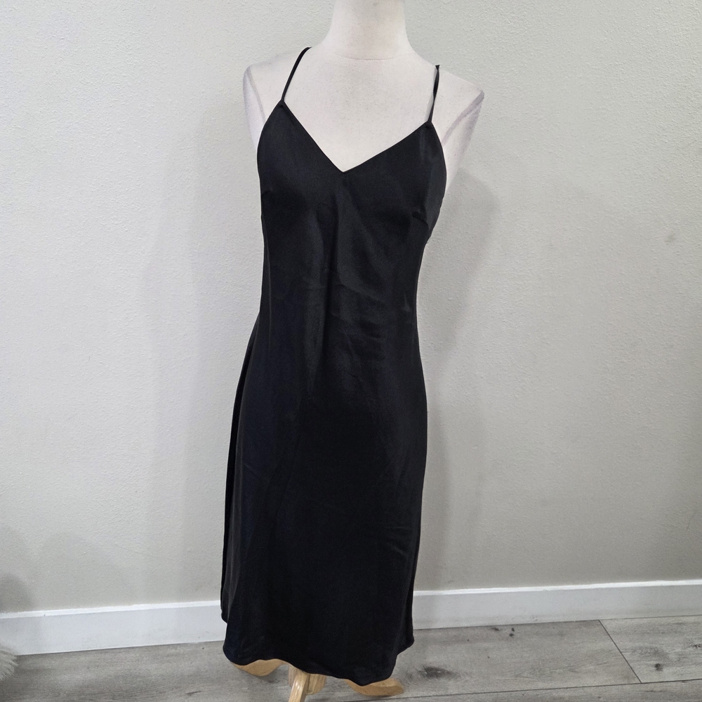 Victoria's Secret Black Slip Dress